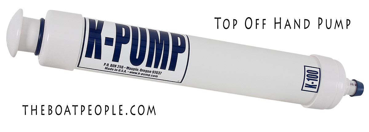 K-Pump K-100 Hand Held topping off pump